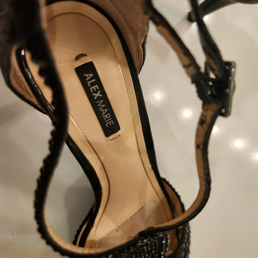 Alex Marie black Rhinestone 3 1/4